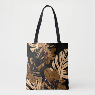 Bolsa Tote Morango Colorido: Ervilhas Cor-de-Água Rosa
