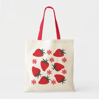 Bolsa Tote Morango Design Tote Bag