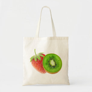 Bolsa Tote Morango e kiwi
