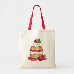 Bolsa Tote Morango Morango Amorteca Bolo Amoras