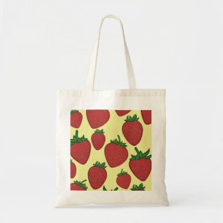 Bolsa Tote Morango Tote Bag