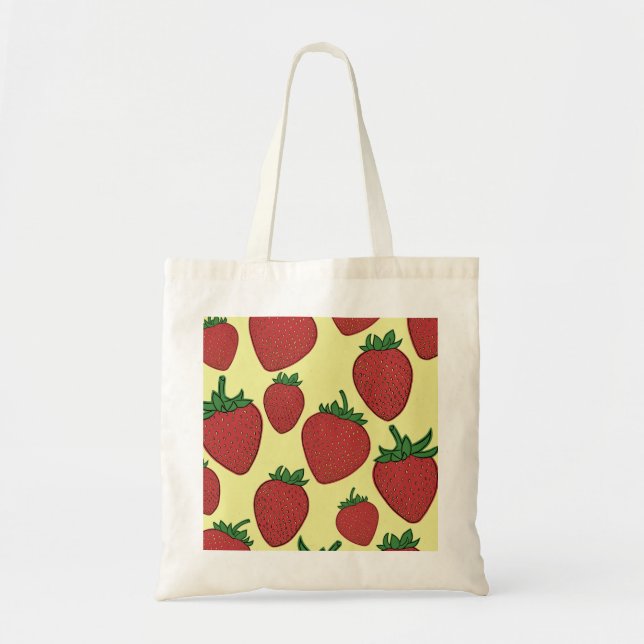 Bolsa Tote Morango Tote Bag (Frente)