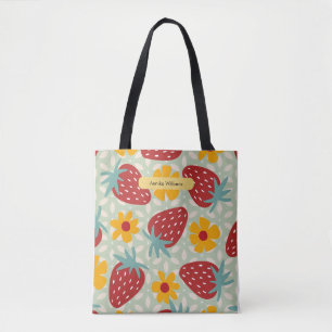 Bolsa Tote Morangos Radicais