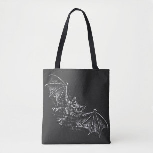 Bolsa Tote Morcego Arremessador - por BurnsInHell