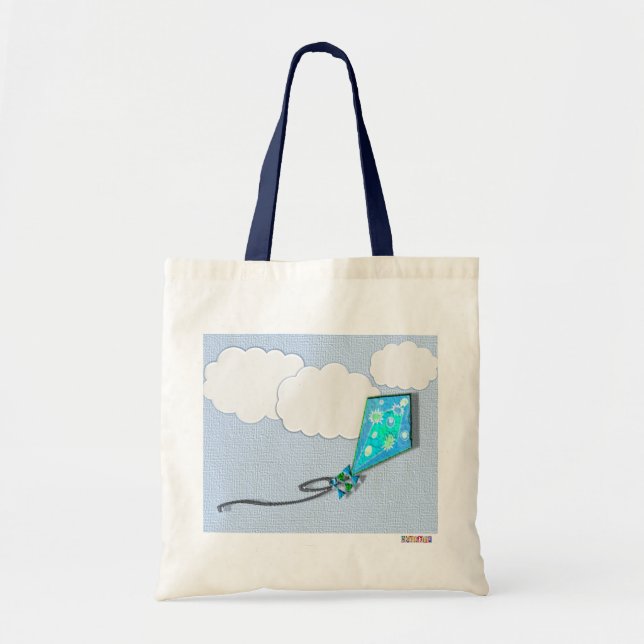 Bolsa Tote Morcego no saco de voo (Frente)