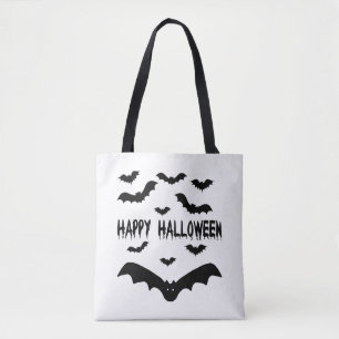 Bolsa Tote Morcegos de Halloween