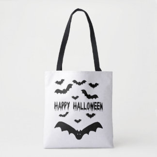 Bolsa Tote Morcegos de Halloween