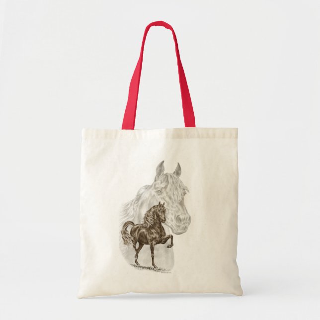 Bolsa Tote Morgan Horse Art (Frente)