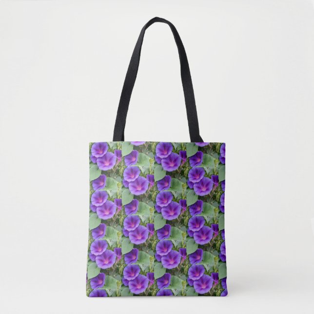 Bolsa Tote Morning Glory Garden (Frente)