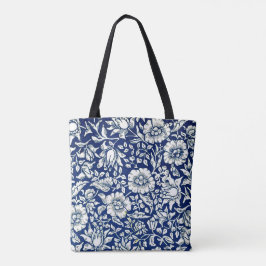 Bolsa Tote Morris - Blue Mallow, padrão de colheita