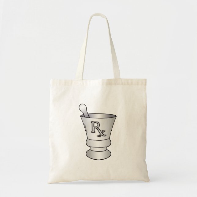 Bolsa Tote Morteiro e Pestle (Frente)