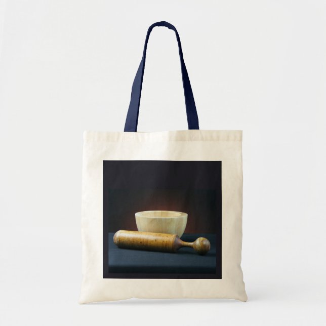 Bolsa Tote Morteiro e Saco de Tota de Pestle (Frente)