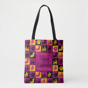 Bolsa Tote Mosaico de Halloween
