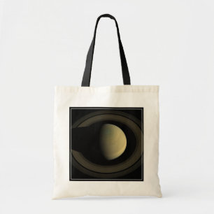 Bolsa Tote Mosaico Do Planeta Saturno E Seus Anéis Principais