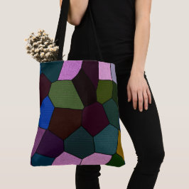 Bolsa Tote Mosaico escuro