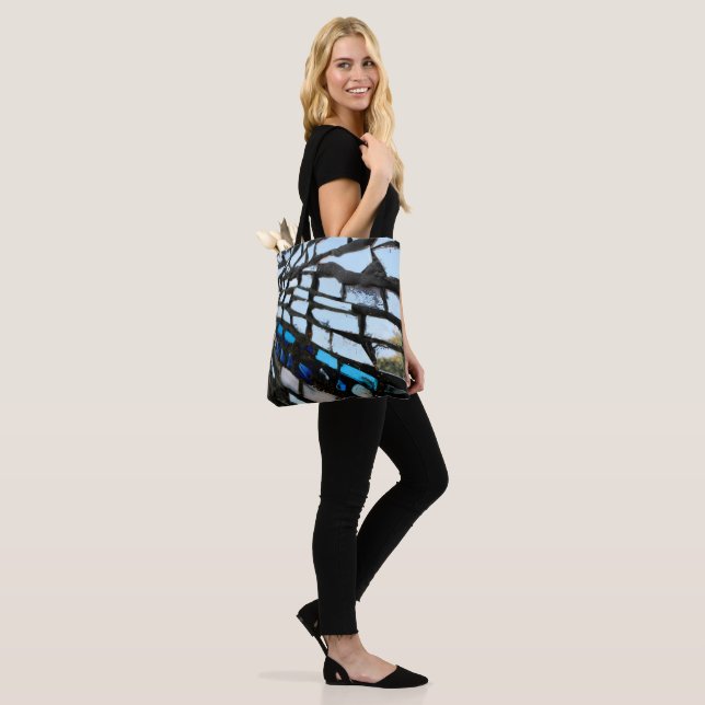 Bolsa Tote Mosaico Espelho Azul  (No(a) Modelo)