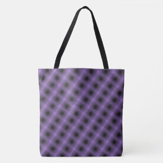 Bolsa Tote Mosaico roxo-desenhar-abstrato MODERN