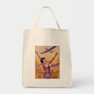 Bolsa Tote Mostra da aviação no poster do Promo de Wagner d