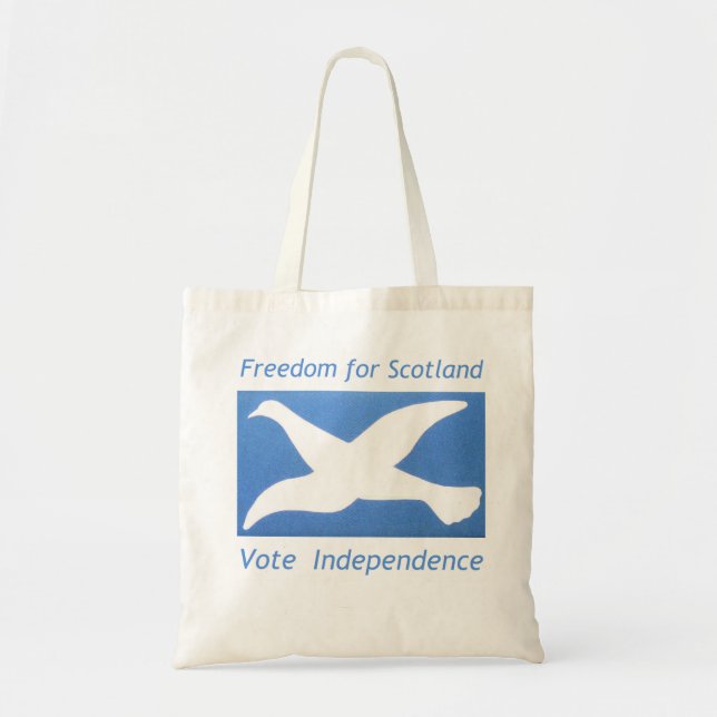 Bolsa Tote Mostra do ~ da independência de Scotland seu apoio (Frente)