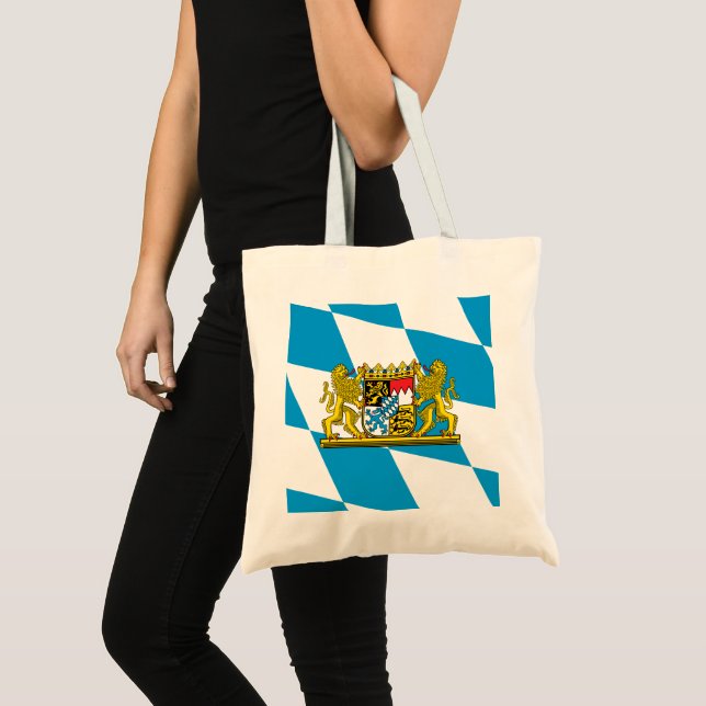 Bolsa Tote Mostre suas cores - Bayern/Baviera (Frente (produto))