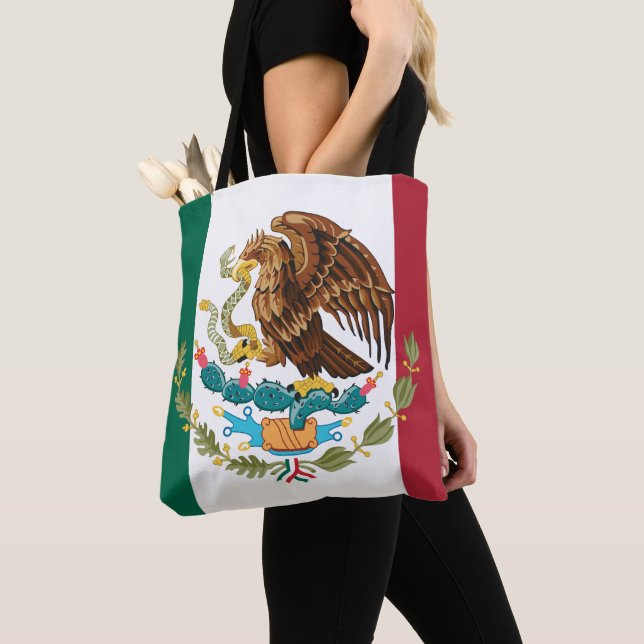 Bolsa Tote Mostre suas cores - México (Close Up)