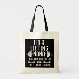 Bolsa Tote Motivação das mulheres sou uma Nana que levanta
