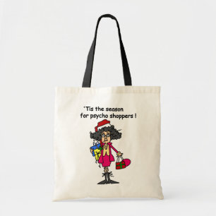 Bolsa Tote Motivo Para Compradores Psicopatas
