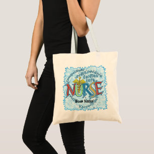 Bolsa Tote Moto da Enfermeira Cardíaca