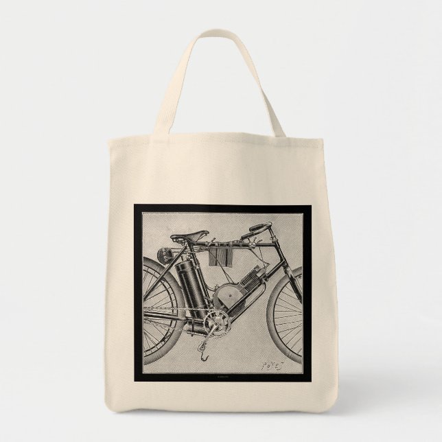 Bolsa Tote Motocicleta de Bouilly, 1895 (Frente)