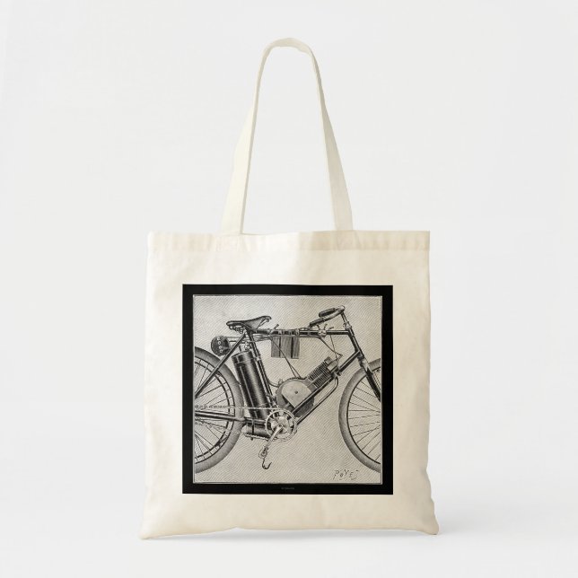 Bolsa Tote Motocicleta de Bouilly, 1895 (Frente)