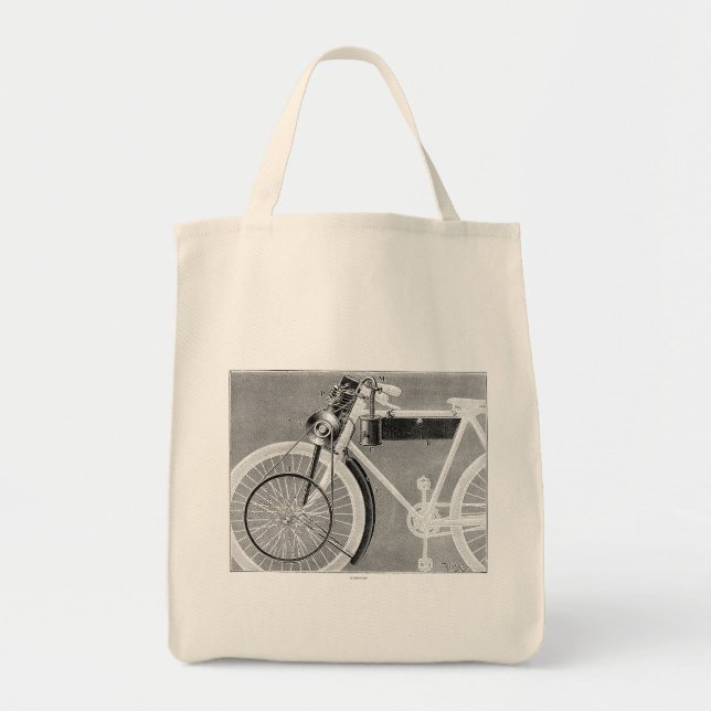 Bolsa Tote Motocicleta de Werner, 1898 (Frente)