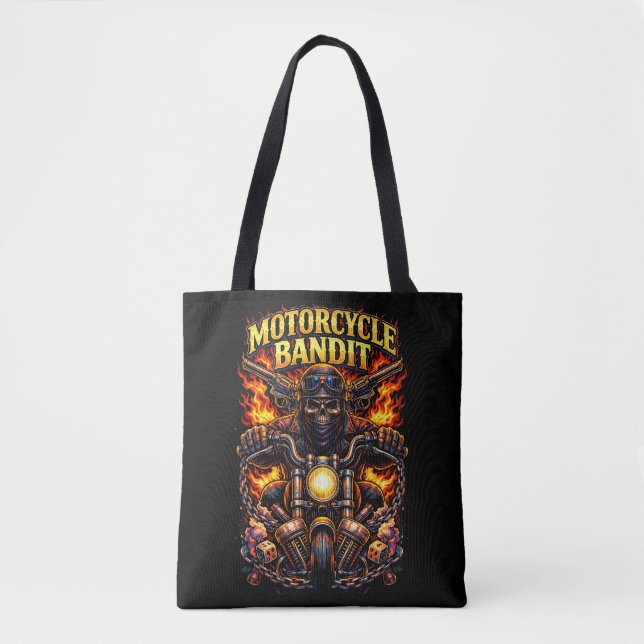 Bolsa Tote Motorcycle Bandit (Frente)