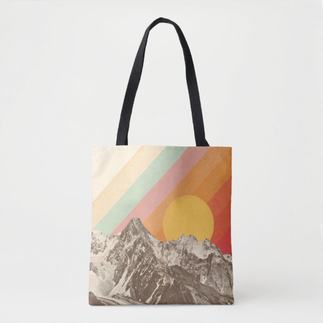 Bolsa Tote Mountainscape 1% pipe% Florent Bodart (Frente)