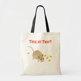 Bolsa Tote Mouse de Halloween de Truque ou Tratar com Milhas 