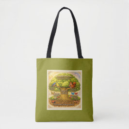 Bolsa Tote mova-se ao longo do dia de forma constante, induzi