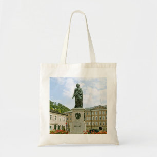 Bolsa Tote Mozart Monument em Salzburgo, Áustria