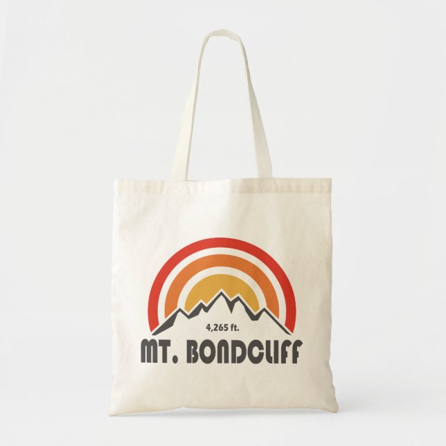 Bolsa Tote Mt. Bondcliff New Hampshire (Frente)