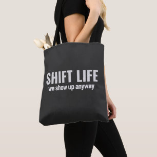 Bolsa Tote MUDANÇA DE VIDA - aparecemos de qualquer forma S
