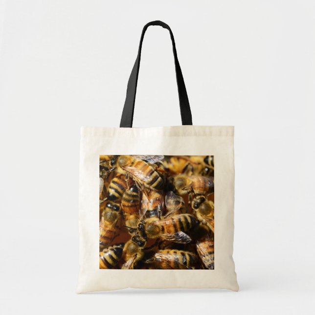 Bolsa Tote Muitas Abelhas de Mel (Frente)