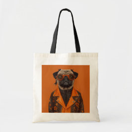 Bolsa Tote Muito assustador para manipular o Pug