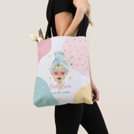 Bolsa Tote Muito Esperto Para Dar Uma Bela Menina Engraçada.