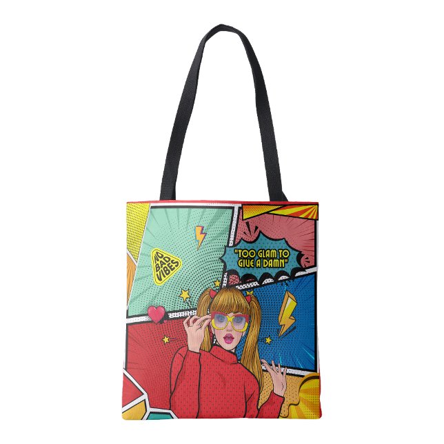 Bolsa tote muito glamorosa (Too glam tote bag)