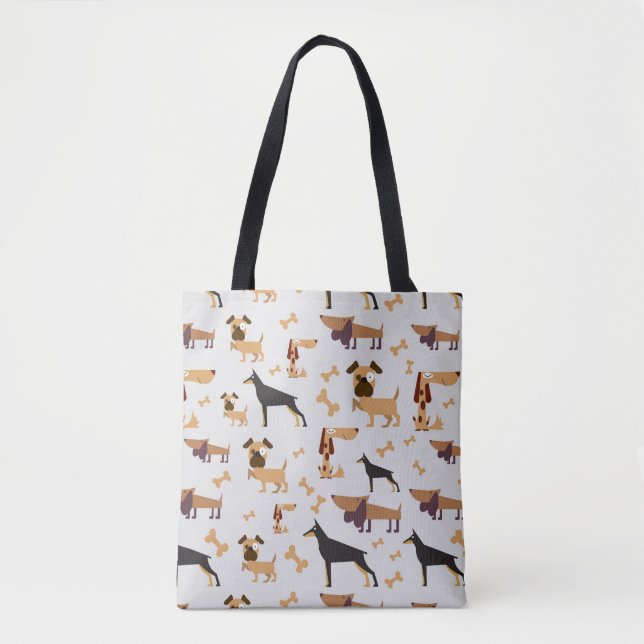 Bolsa Tote Muitos Cães Levam (Frente)