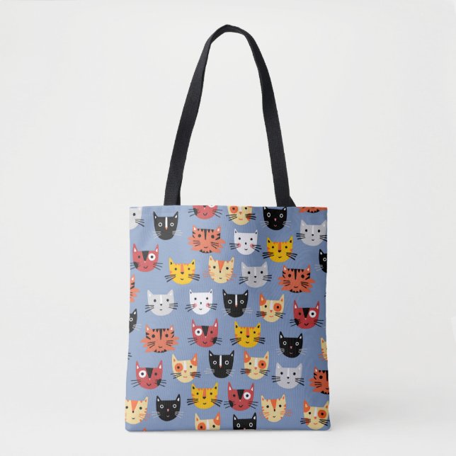 Bolsa Tote Muitos Gatos (Frente)