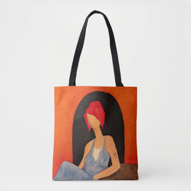 Bolsa Tote "Mulher (87)" (Frente)