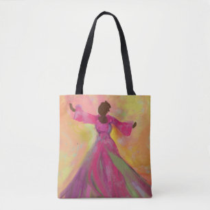 Bolsa Tote Mulher Africana Dançando