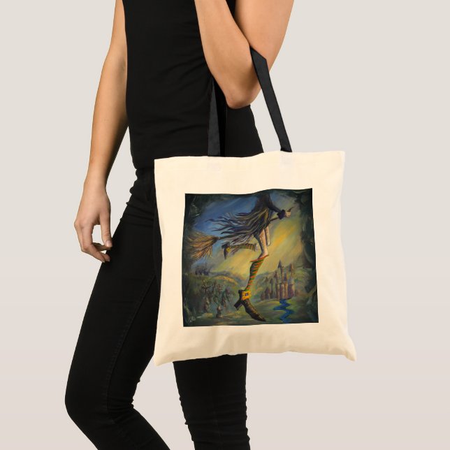 Bolsa Tote "Mulher Bruxa" (Frente (produto))