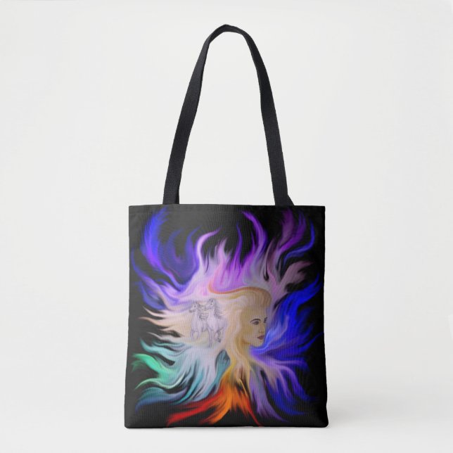 Bolsa Tote Mulher com Cavalo (Frente)