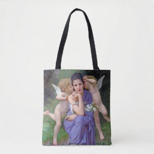 Bolsa Tote Mulher com Cupido, Bouguereau