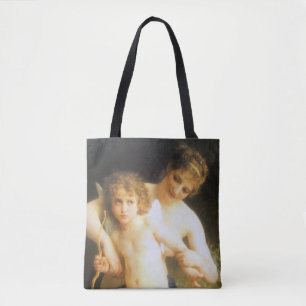 Bolsa Tote Mulher com Cupido, Bouguereau
